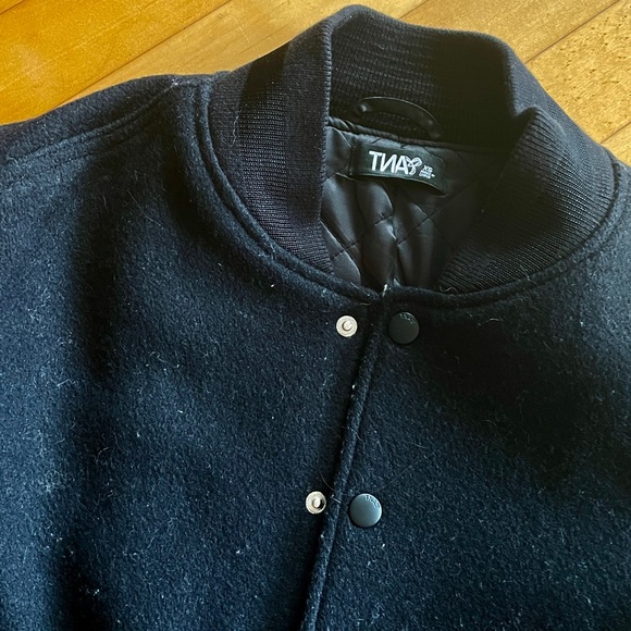 TNA Wool/leather Bomber - Picture 3 of 5